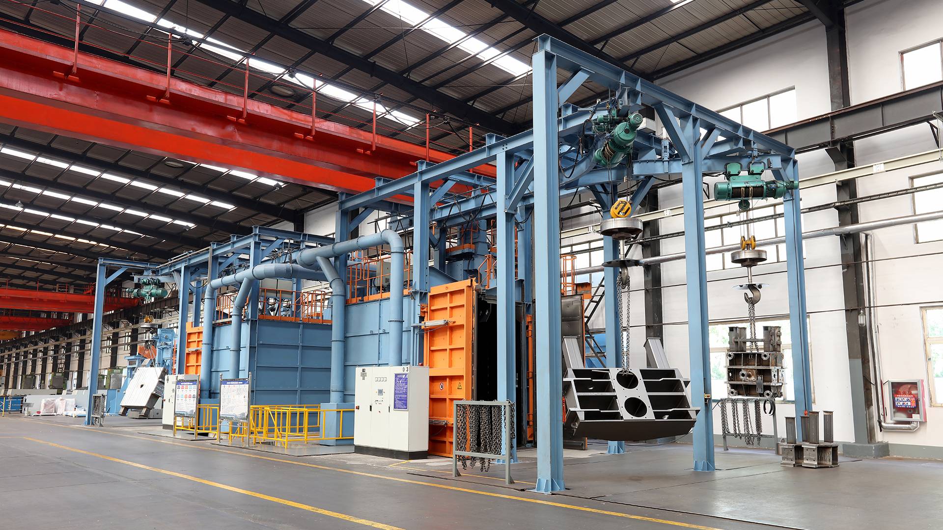 德國迪莎立式噴沙拋丸機