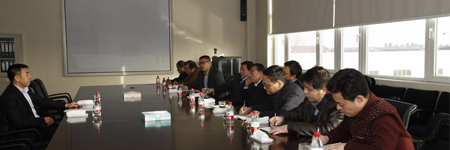 原煤炭工業(yè)部副部長(zhǎng)、原全國(guó)政協(xié)常委張寶明來景津參觀