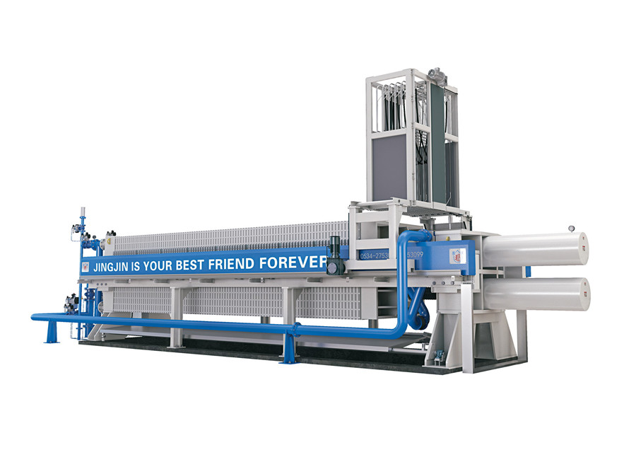 2600型程控節能高效隔膜濾榨機